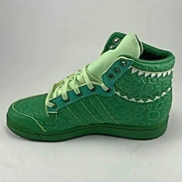 NWOB Youth Adidas Disney Toy Story, Top Ten Hi J 'Rex' Green Shoes Brand FZ4531
