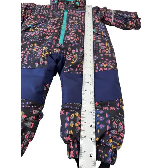 NWOT Patagonia Snow Pile 1-Piece Ski Outdoor Waterproof Suit Fun Pattern 3-6M