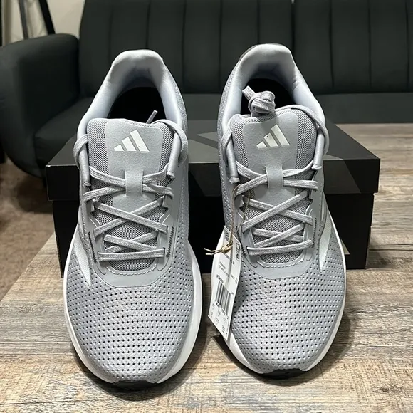 NWT Adidas Duramo SL Running Men's Shoes - Grey - IE9689
