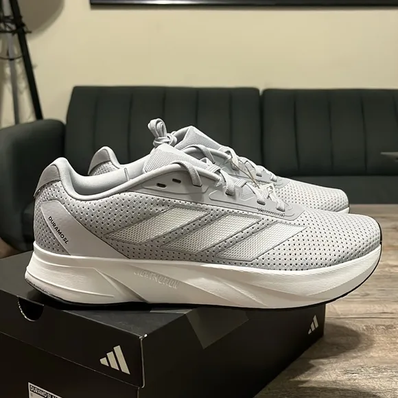 NWT Adidas Duramo SL Running Men's Shoes - Grey - IE9689