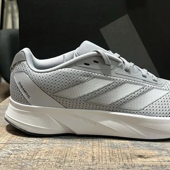 NWT Adidas Duramo SL Running Men's Shoes - Grey - IE9689