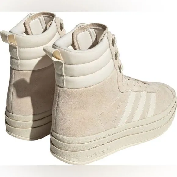 NWT adidas Gazelle high tops Size 8