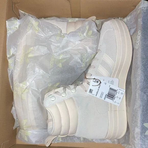 NWT adidas Gazelle high tops Size 8