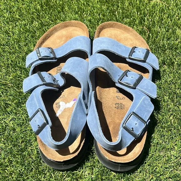 NWT BIRKENSTOCK Milano Rugged Sandals!