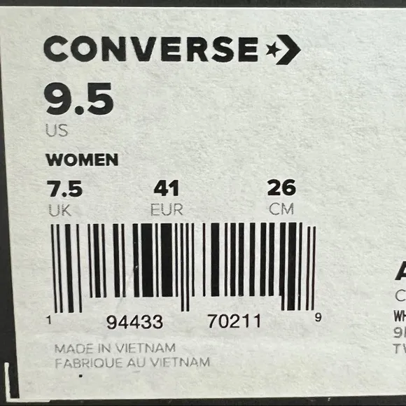 NWT Converse Chuck Taylor All Star Lift Platform Stripes Women’s Shoes