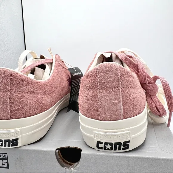 NWT Converse One Star Pro OX Shoes Cherry Vision Canyon Dusk Pink Suede Leather