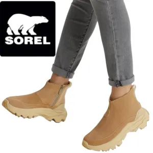 NWT Sorel Books Womens Sz US 10 Kinetic Breakthru Acadia Waterproof Shoe