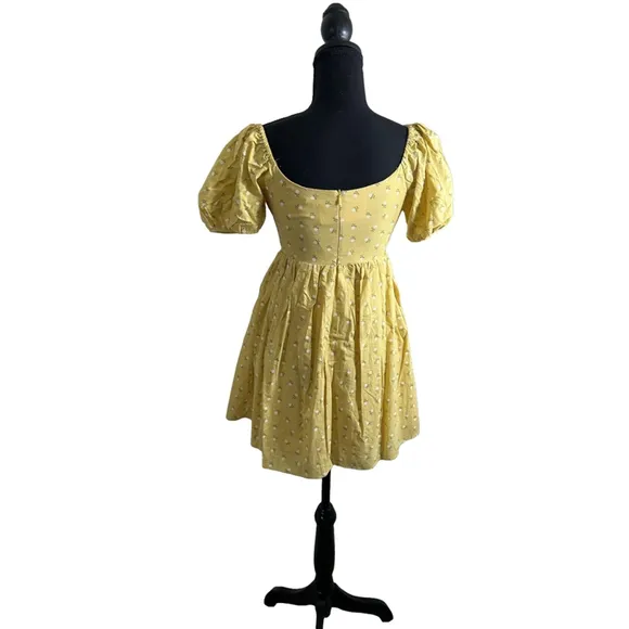 NWT Women's Line &amp; Dot Haillee Floral Print Mini Dress Size XS