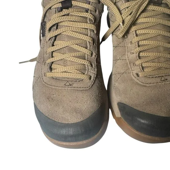 Oboz Bozeman Low Hiking Shoes Sneaker Brown Green Men's 8.5 - Fast Shipping Read
