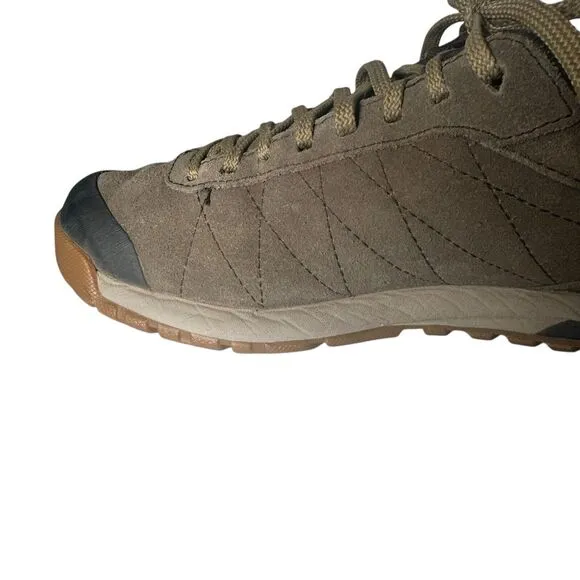 Oboz Bozeman Low Hiking Shoes Sneaker Brown Green Men's 8.5 - Fast Shipping Read