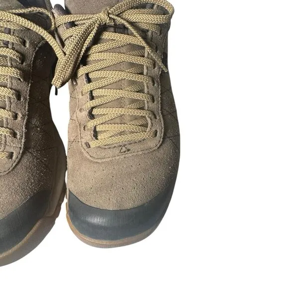 Oboz Bozeman Low Hiking Shoes Sneaker Brown Green Men's 8.5 - Fast Shipping Read