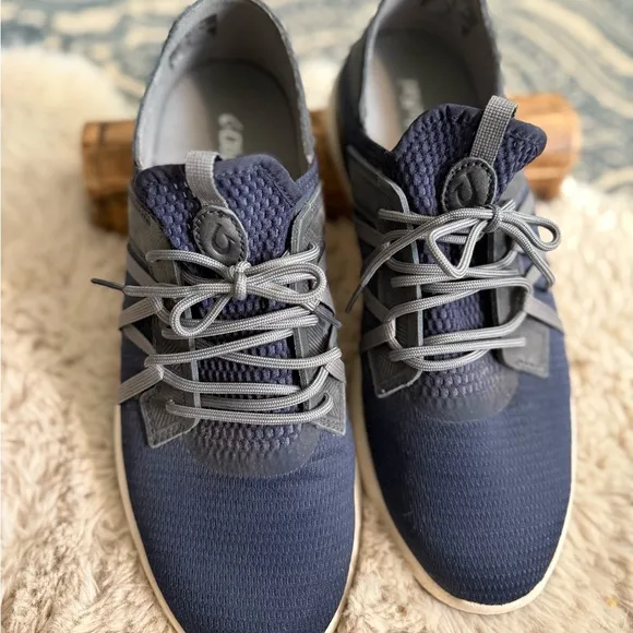 Olukai Mio Li Sneakers  shoes Blue Lace Up size 11.5