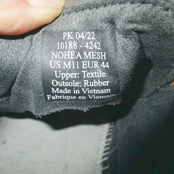 Olukai NOHEA Mesh Size 11 SHOES Folding Heel SLIP ON Slide GEL Dark Shadow