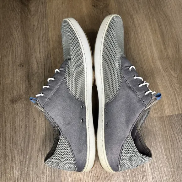 Olukai Sneakers Nohea Moku Mesh Boat Shoes Gray Men's 10 M 10283-7B26 Drop‎ Heel