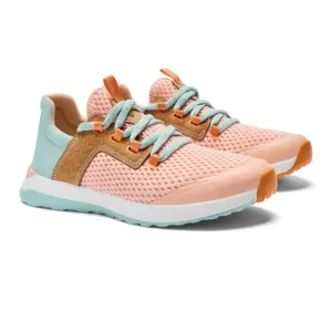 OluKai Women's Wailuku Shoes, Peach/Swell, Size 7 Medium, New