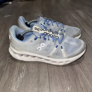 On Cloud CloudSurfer Blue Running Shoes Sneakers  Women's Size 9.5 *check Photos