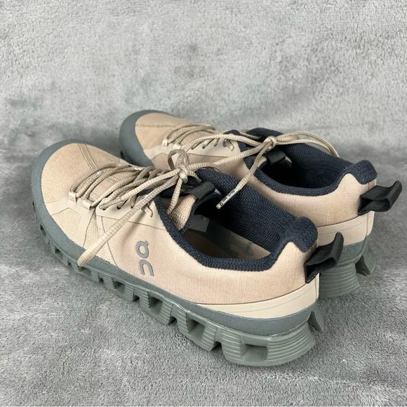 On Cloud Dip All-Weather Atheisure Sneaker Shoes Womens US 9 Sand Kelp Canvas