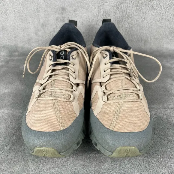 On Cloud Dip All-Weather Atheisure Sneaker Shoes Womens US 9 Sand Kelp Canvas