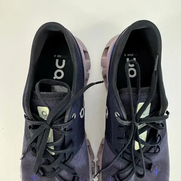 ON Cloud X 3 Midnight Heron Sneakers Athletic Shoes Running 60-98689 Women's 11