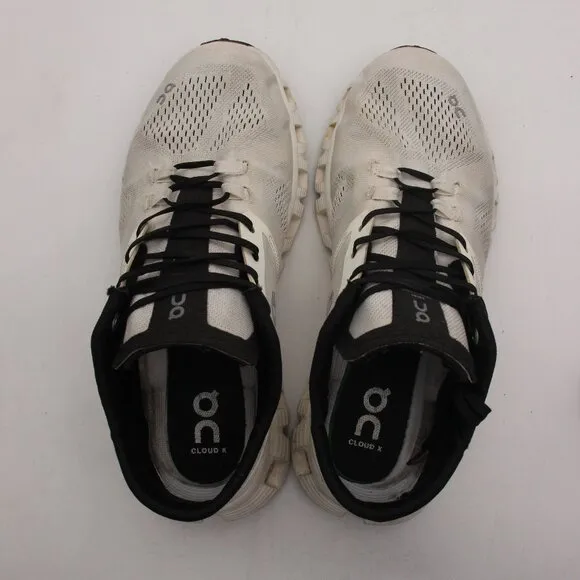 On Running Cloud 5 Men’s Size 7 White Athletic Running Walking Shoes Sneakers