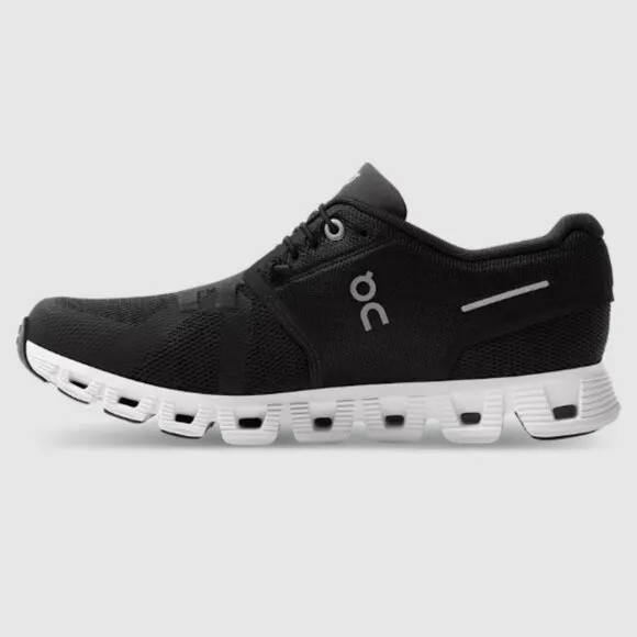 On Running Womens Size 10 Black/White 59.98904 Cloud 5 Running Shoes
