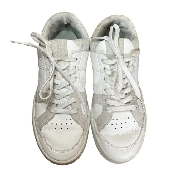 On THE ROGER Clubhouse All White Men's 9 On Cloud Tennis Shoes Sneakers Federer