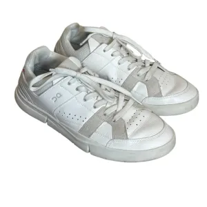 On THE ROGER Clubhouse All White Men's 9 On Cloud Tennis Shoes Sneakers Federer