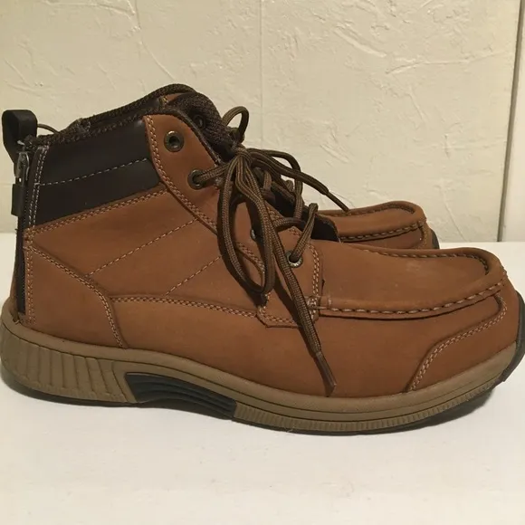 Orthofeet Mens x Wide Non Slip Boots