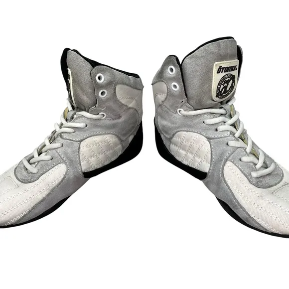 Otomix Stingray WHITE M3000 Bodybuilding Weightlifting MMA Shoes W6 M4.5