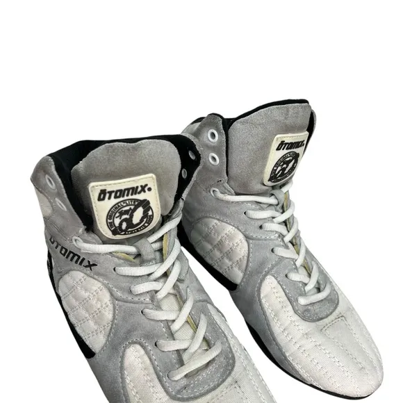 Otomix Stingray WHITE M3000 Bodybuilding Weightlifting MMA Shoes W6 M4.5
