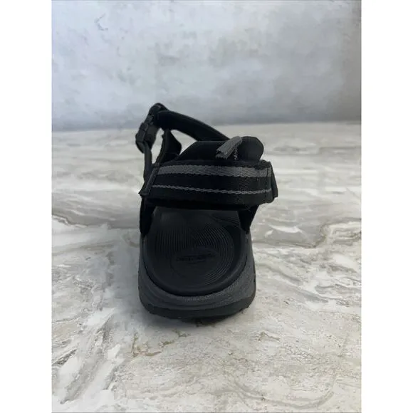 Ozark Trail Men Black Outdoor Trek Ankle Strap Sandals Sports Size 10
