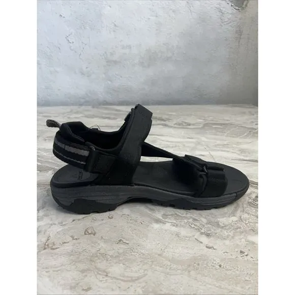 Ozark Trail Men Black Outdoor Trek Ankle Strap Sandals Sports Size 10
