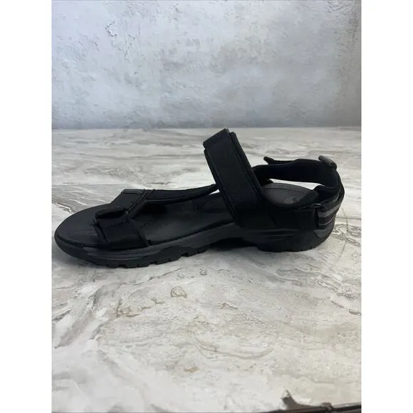 Ozark Trail Men Black Outdoor Trek Ankle Strap Sandals Sports Size 10