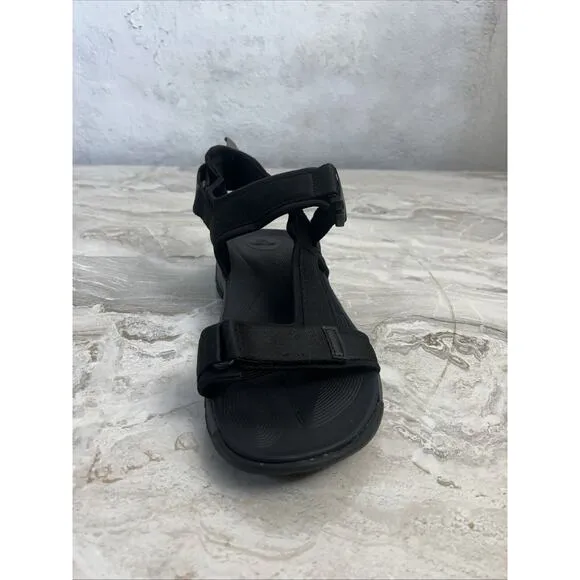 Ozark Trail Men Black Outdoor Trek Ankle Strap Sandals Sports Size 10
