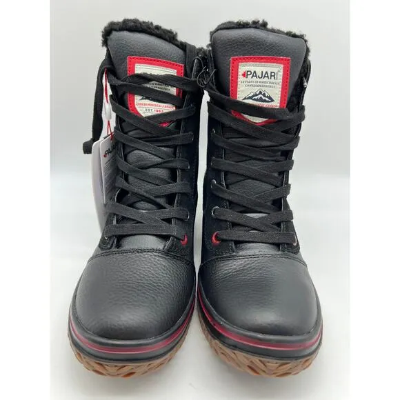 Pajar Tour Winter Boots Black Waterproof Men's Size 8 NEW🛒