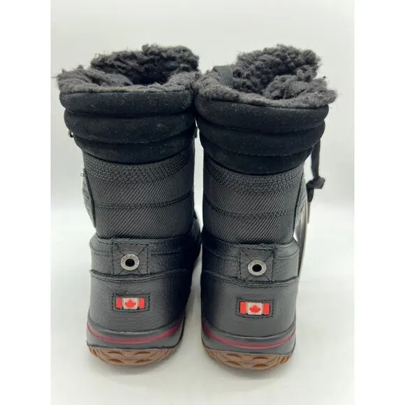 Pajar Tour Winter Boots Black Waterproof Men's Size 8 NEW🛒