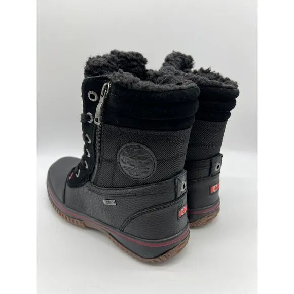 Pajar Tour Winter Boots Black Waterproof Men's Size 8 NEW🛒