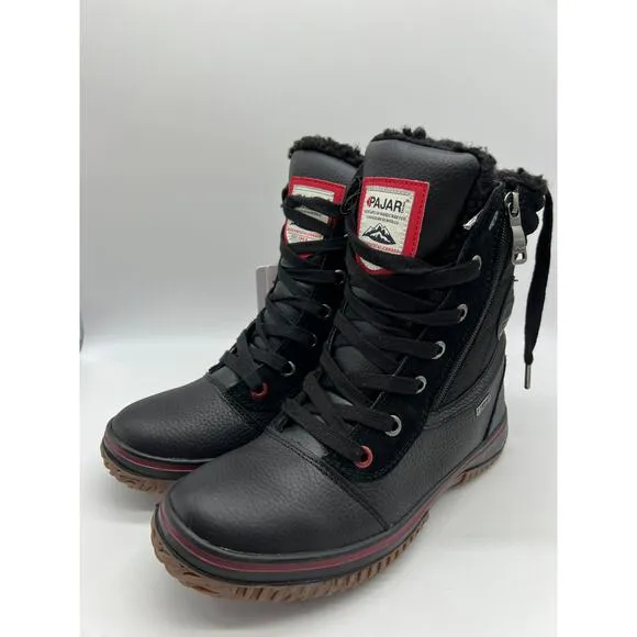 Pajar Tour Winter Boots Black Waterproof Men's Size 8 NEW🛒
