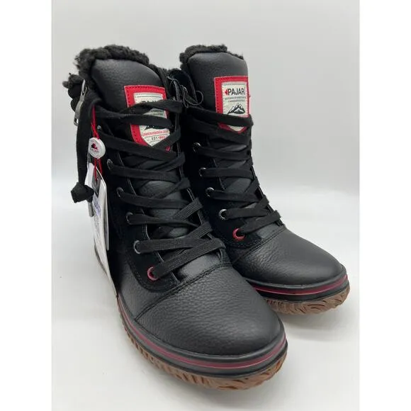 Pajar Tour Winter Boots Black Waterproof Men's Size 8 NEW🛒