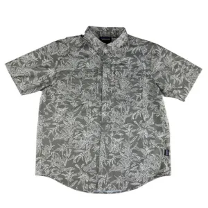 Patagonia Men's Self-Guided Hike Garden Green Hawaiian Shirt Sizes S - M