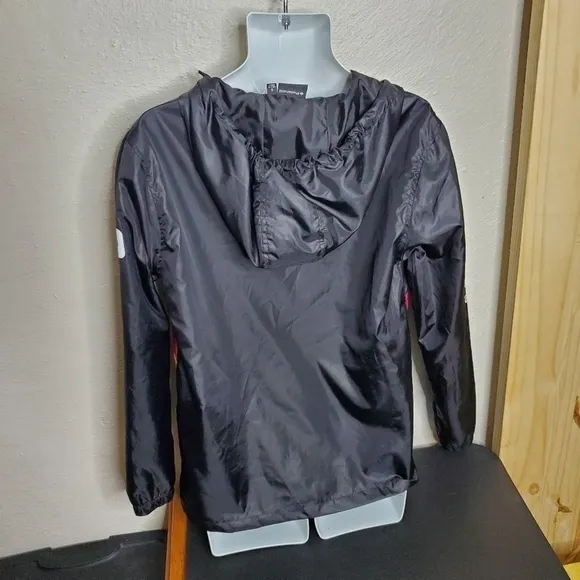 Polaroid Men's Hooded Zip-up Windbreaker Jacket Size Small