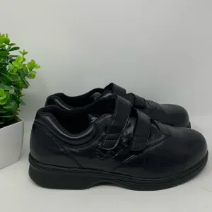 Propet Black Vista Walker Strap Walking Shoes - Size 10.5