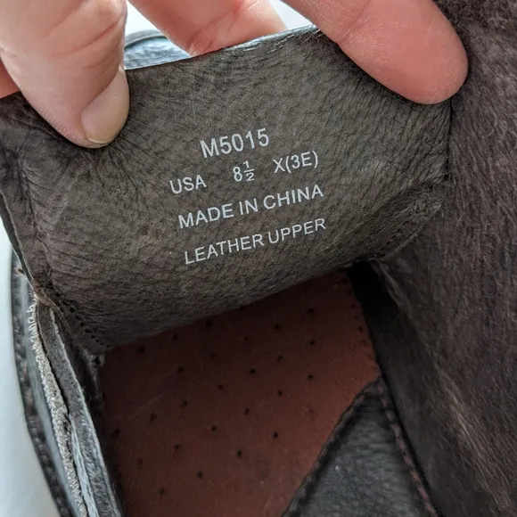 Propet Men's Brown Leather Shoes