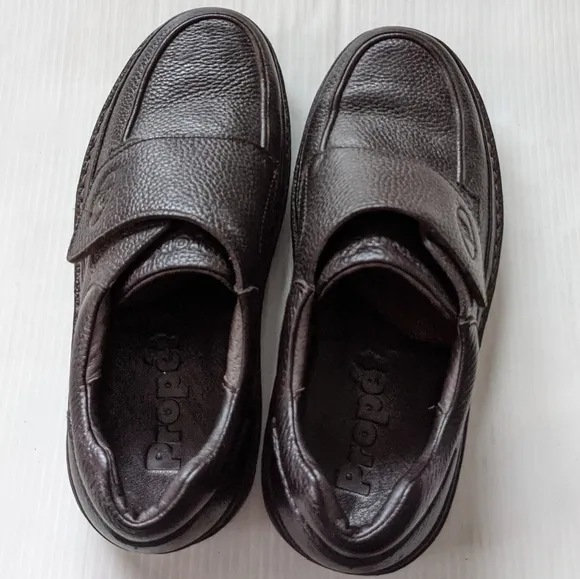 Propet Men's Brown Leather Shoes