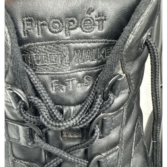 Propet Mens Shock Absorber Walking Sneakers Athletic Shoes Size 17 M2034 Black