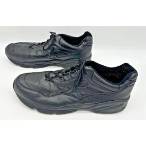 Propet Mens Shock Absorber Walking Sneakers Athletic Shoes Size 17 M2034 Black