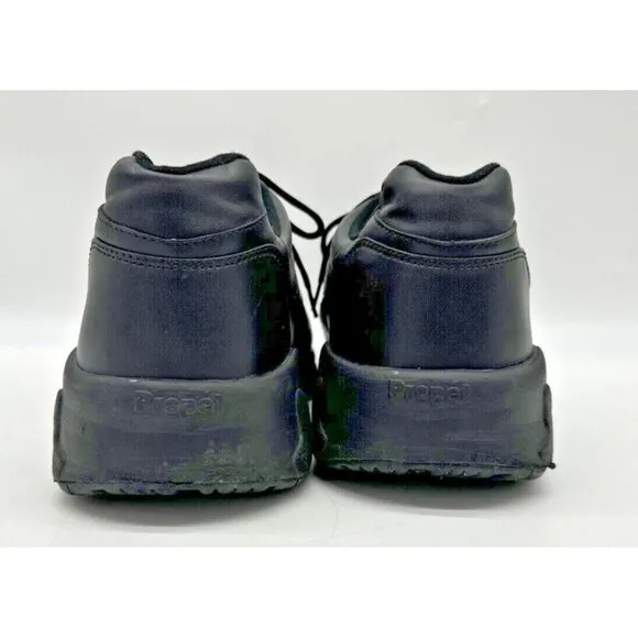 Propet Mens Shock Absorber Walking Sneakers Athletic Shoes Size 17 M2034 Black
