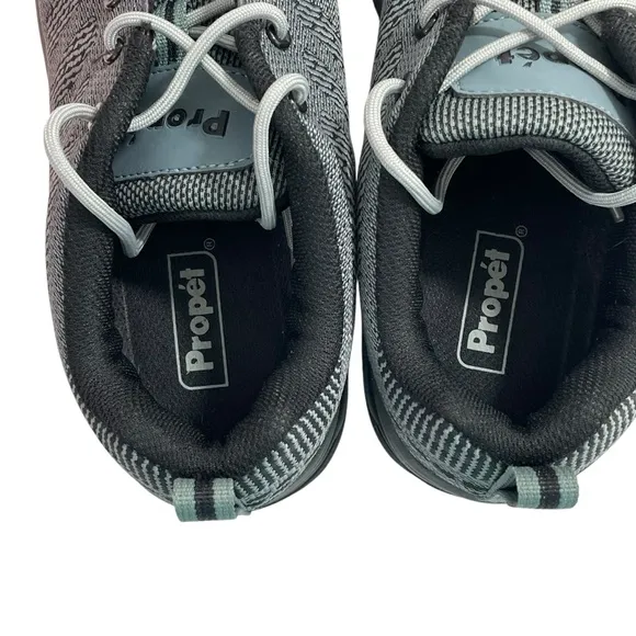 Propet Petra Walking / Hiking Shoes Waterproof Women’s Size 12 Dark Grey Black