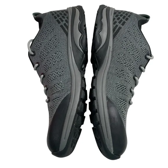 Propet Petra Walking / Hiking Shoes Waterproof Women’s Size 12 Dark Grey Black
