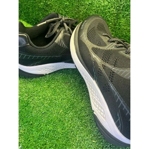 Propet Shoes Mens 8 E Wide One Lt Walking  Black Sneakers MAA022M